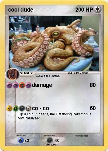 Pokemon cool dude