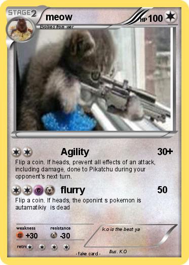 Pokemon meow