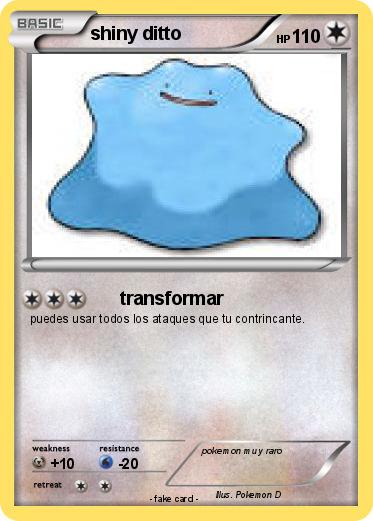 Pokemon shiny ditto