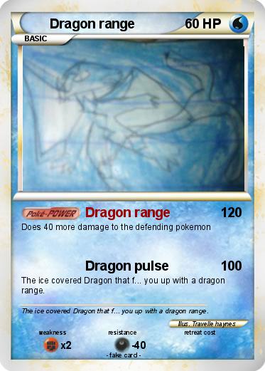 Pokemon Dragon range