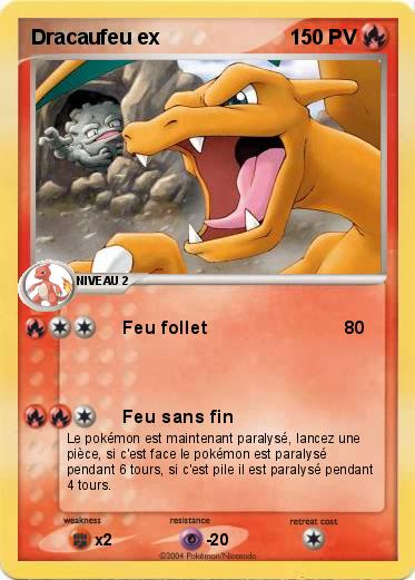 Pokemon Dracaufeu ex