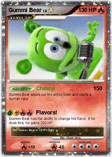 Pokemon Gummi Bear