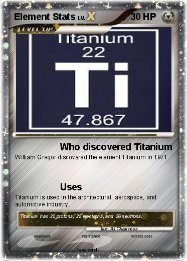 Pokemon Element Stats