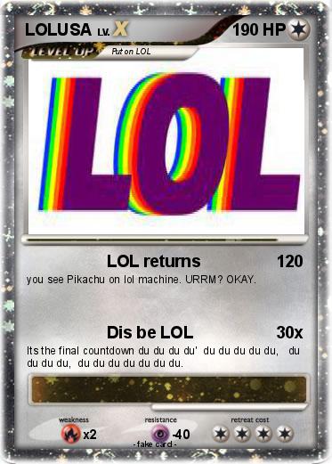 Pokemon LOLUSA