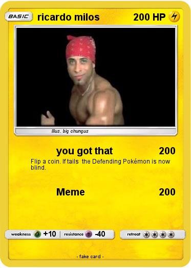 Pokemon ricardo milos