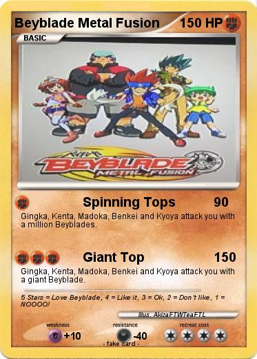 Pokemon Beyblade Metal Fusion
