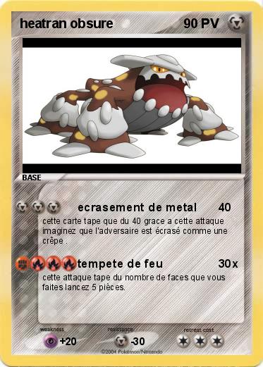 Pokemon heatran obsure