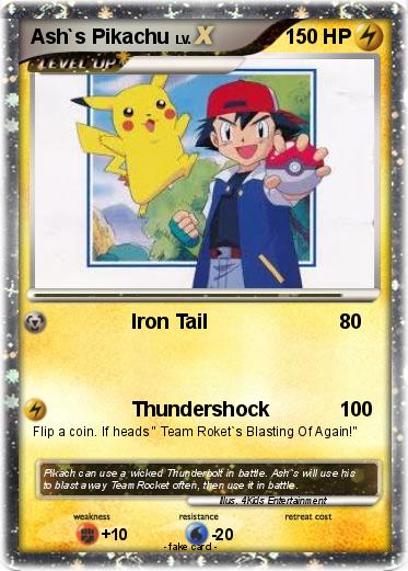 Pokemon Ash`s Pikachu