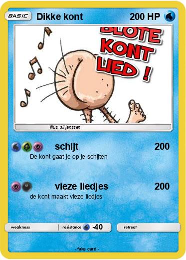 Pokemon Dikke kont
