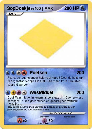 Pokemon SopDoekje