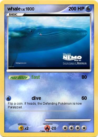 Pokemon whale