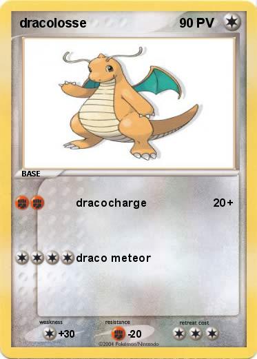 Pokemon dracolosse