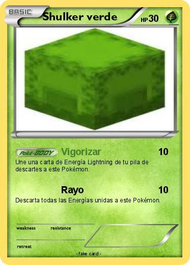 Pokemon Shulker verde