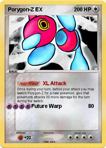 Pokemon Porygon-Z EX