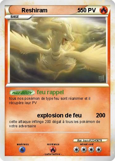 Pokemon Reshiram                   5