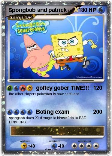 Pokemon Spongbob and patrick