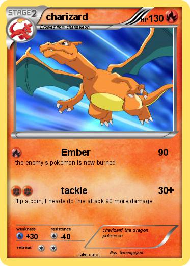 Pokemon charizard