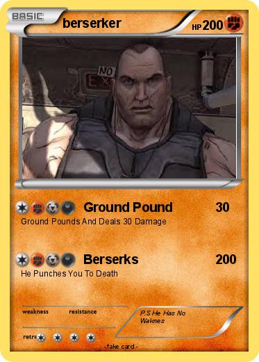 Pokemon berserker