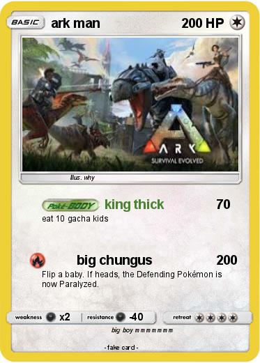 Pokemon ark man