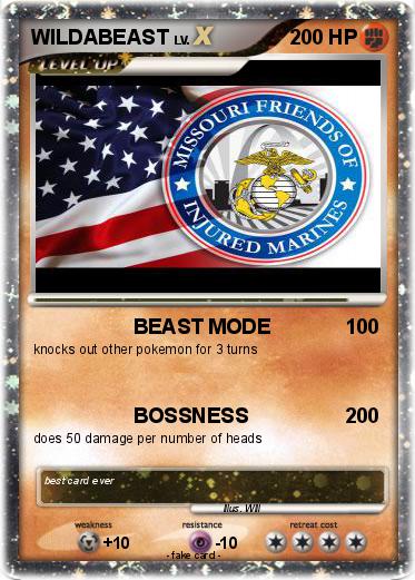 Pokemon WILDABEAST