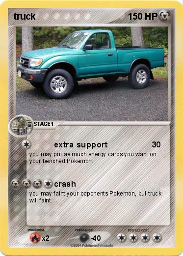 Pokemon truck
