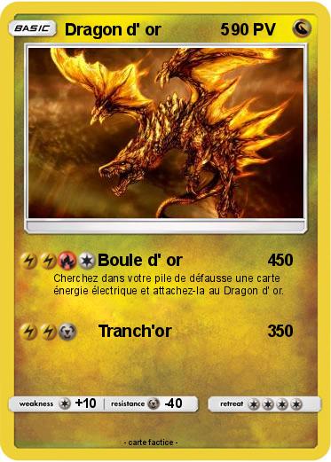 Pokemon Dragon d' or             5
