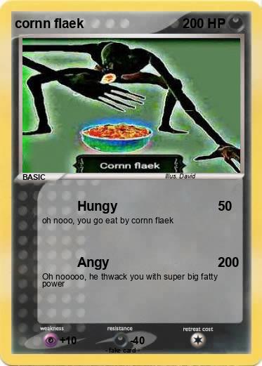 Pokemon cornn flaek