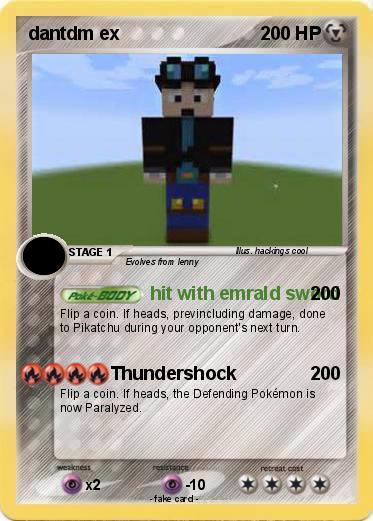 Pokemon dantdm ex