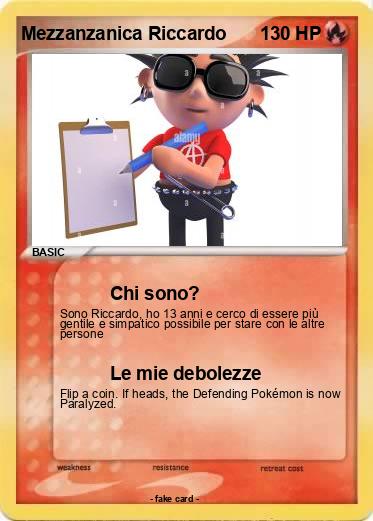Pokemon Mezzanzanica Riccardo