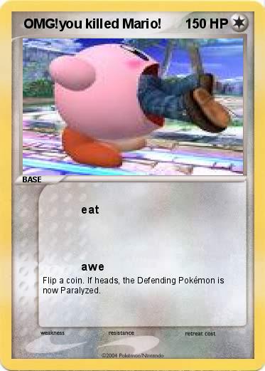 Pokemon  OMG!you killed Mario!