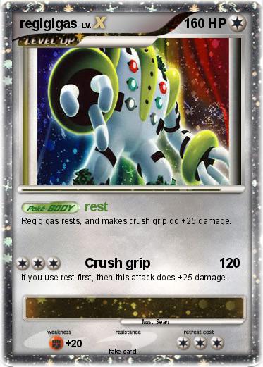 Pokemon regigigas