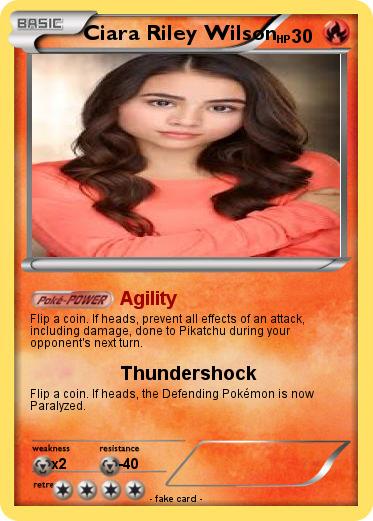 Pokemon Ciara Riley Wilson