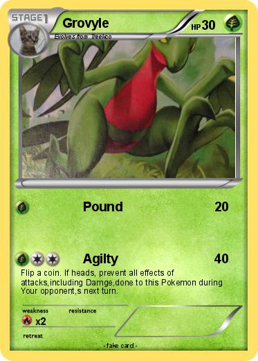 Pokemon Grovyle