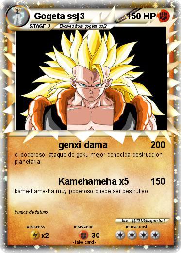 Pokemon Gogeta ssj3