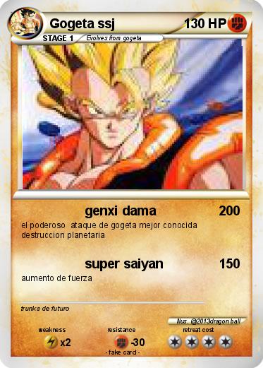 Pokemon Gogeta ssj
