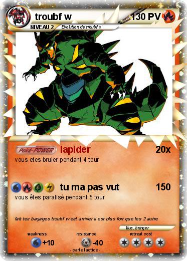 Pokemon troubf w