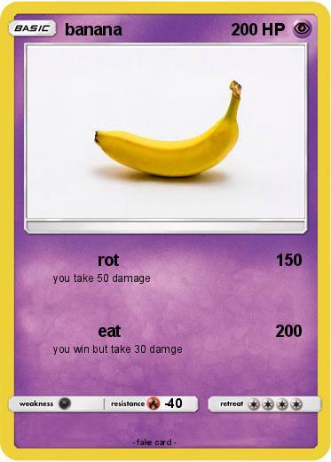 Pokemon banana