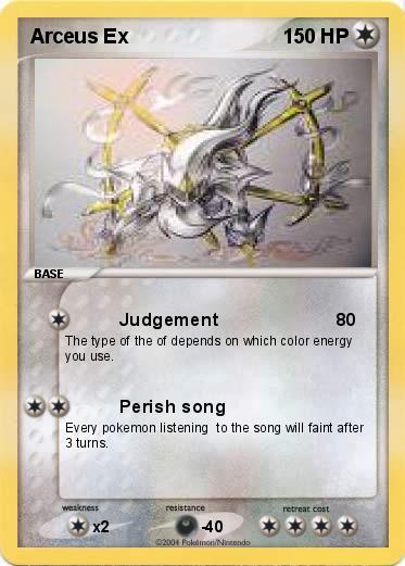 Pokemon Arceus Ex
