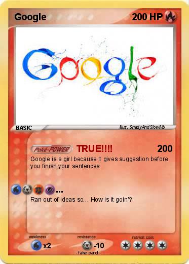 Pokemon Google
