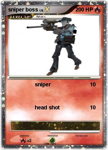 Pokemon sniper boss