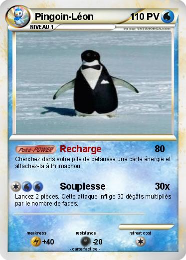 Pokemon Pingoin-Léon