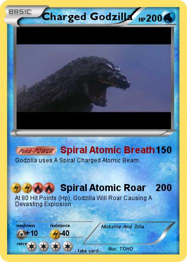 Pokemon Charged Godzilla