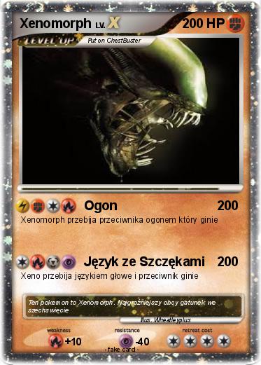 Pokemon Xenomorph