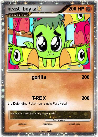 Pokemon beast  boy