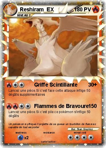Pokemon Reshiram  EX