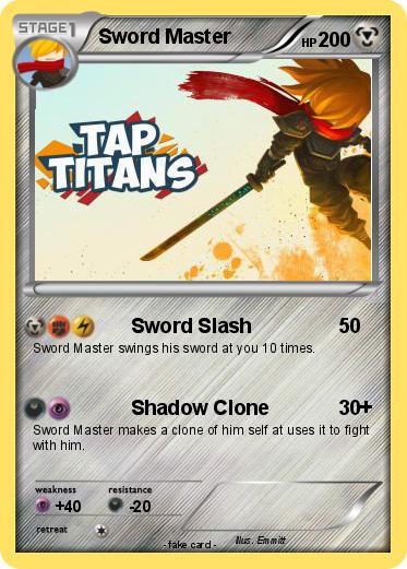 Pokemon Sword Master