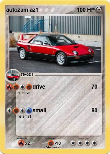 Pokemon autozam az1