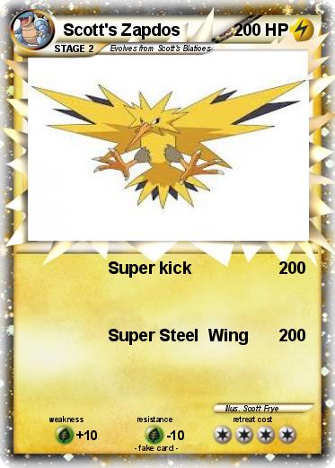 Pokemon Scott's Zapdos