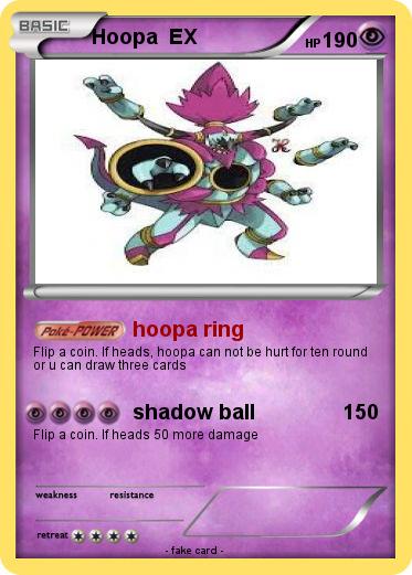 Pokemon Hoopa  EX