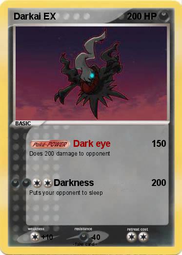 Pokemon Darkai EX